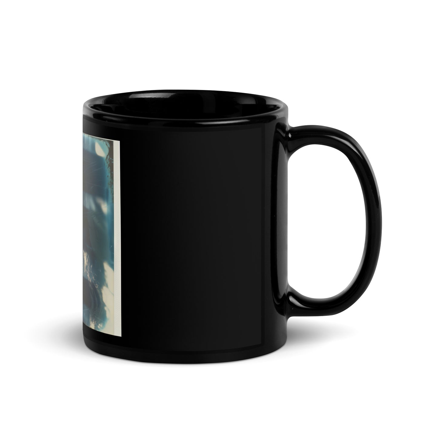 Black Glossy Mug