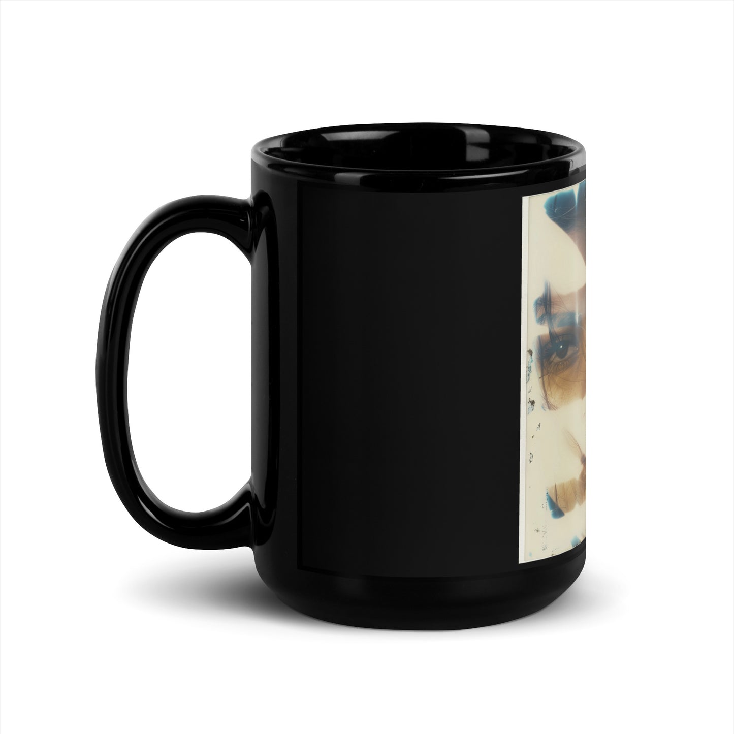 Black Glossy Mug