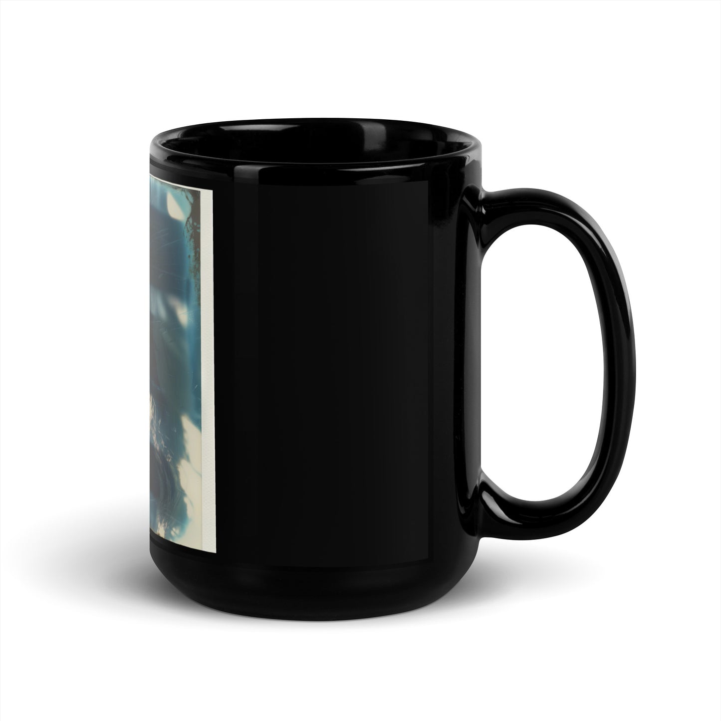 Black Glossy Mug